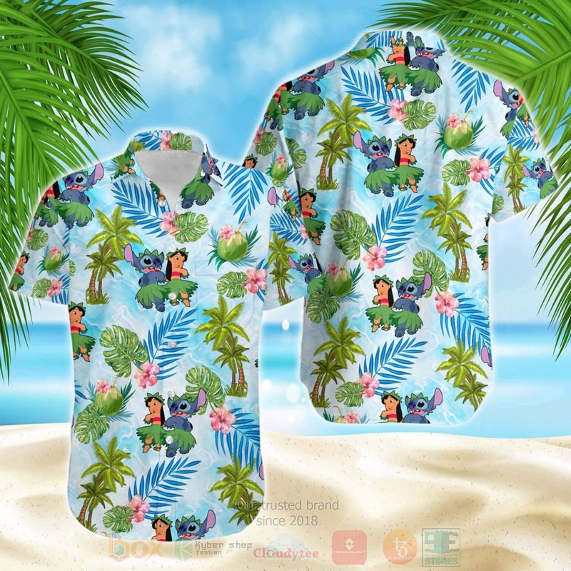 Lilo Stitch Disney Hawaiian Shirt