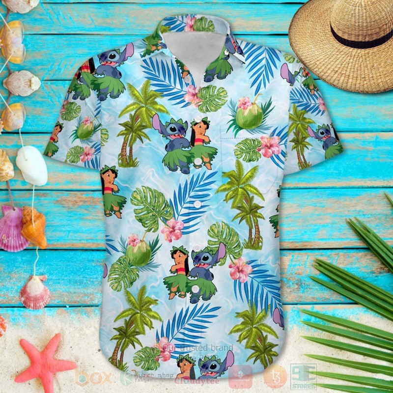 Lilo Stitch Disney Hawaiian Shirt 1