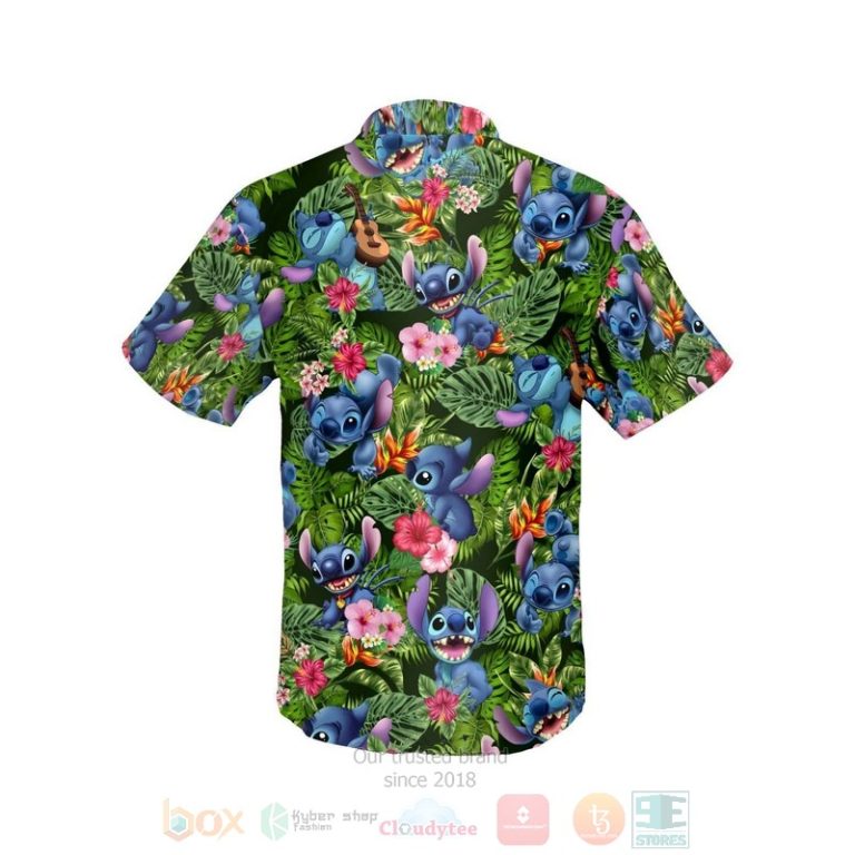 Lilo Stitch Tropical Hawaiian Shirt 1 2