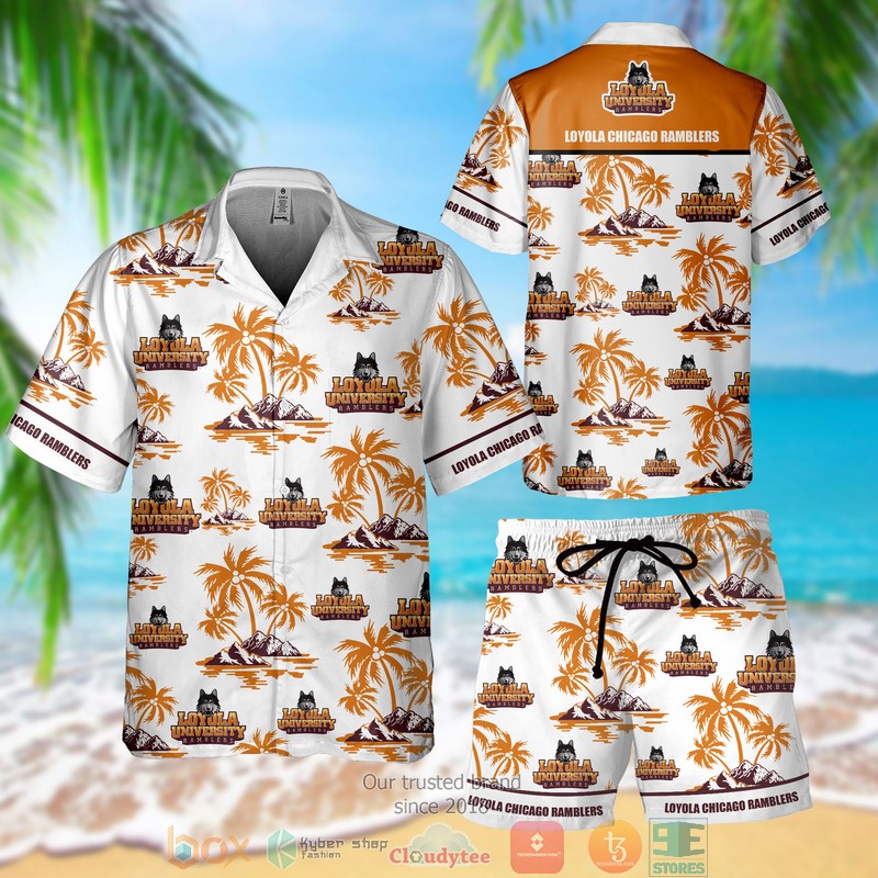 Loyola Chicago Ramblers Hawaiian Shirt Short