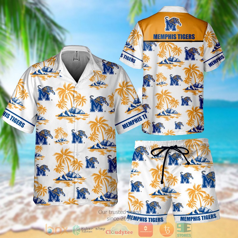 Memphis Tigers Hawaiian Shirt Short