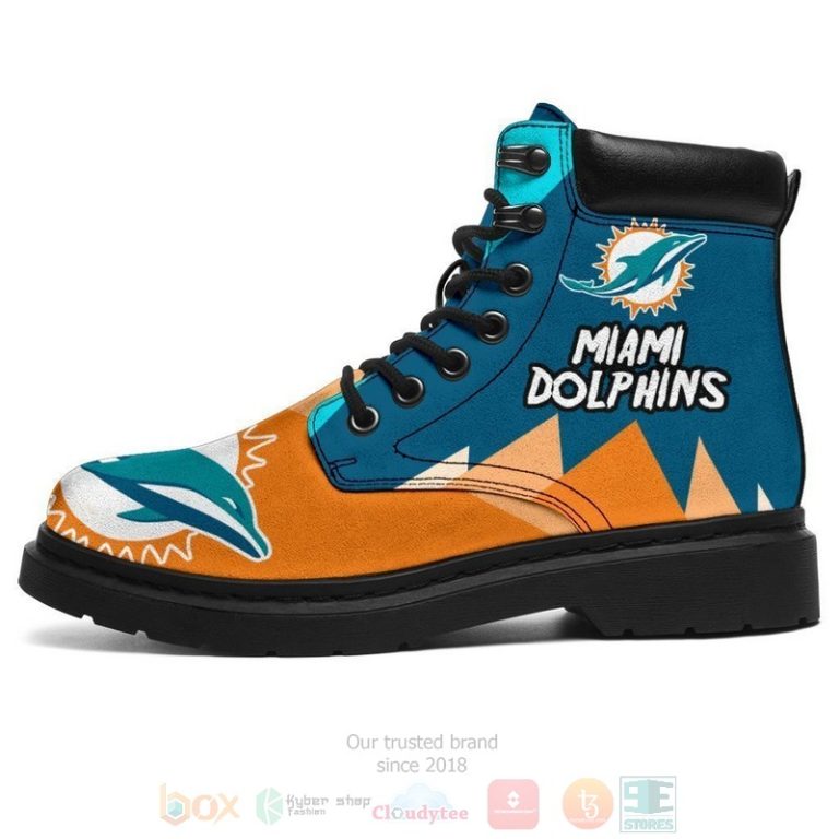 Miami Dolphins Timberland Boots 1 2