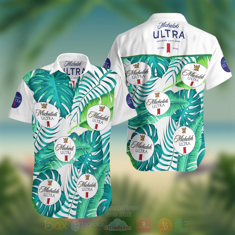 Michelob Ultra Beer Summer Hawaiian Shirt