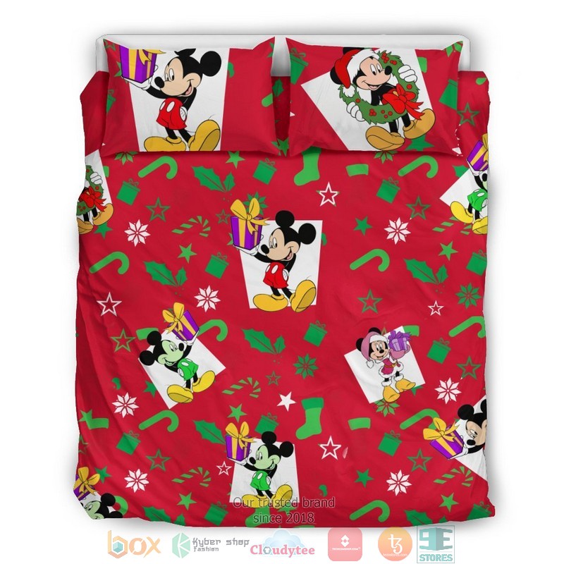 Mickey Christmas Bedding Set