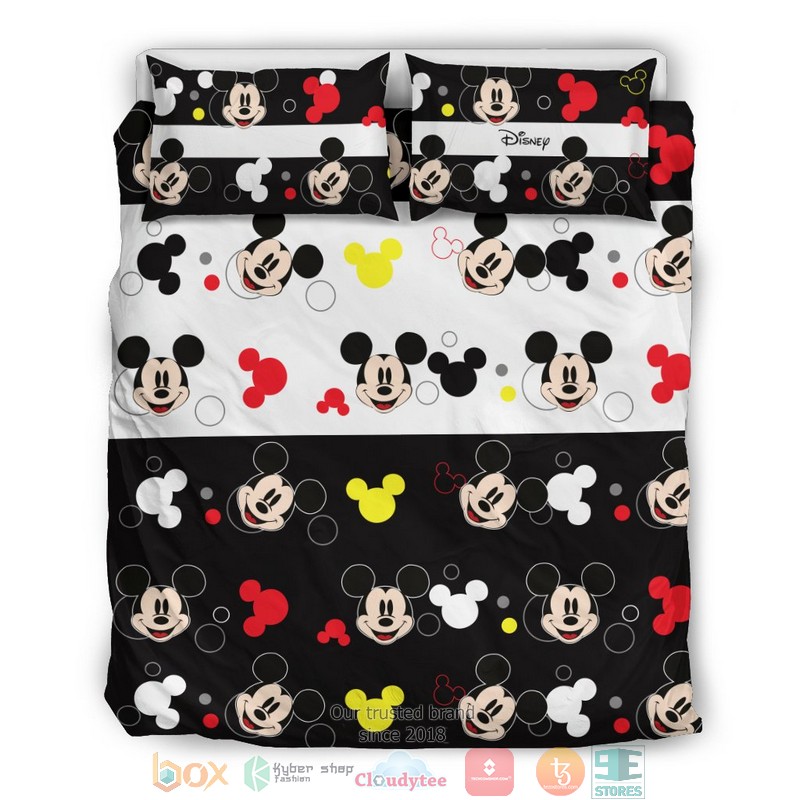 Mickey Color Face Disney Bedding Set