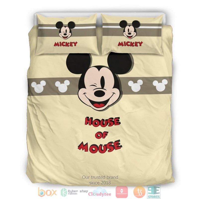 Mickey Disney House of Mouse Bedding Set