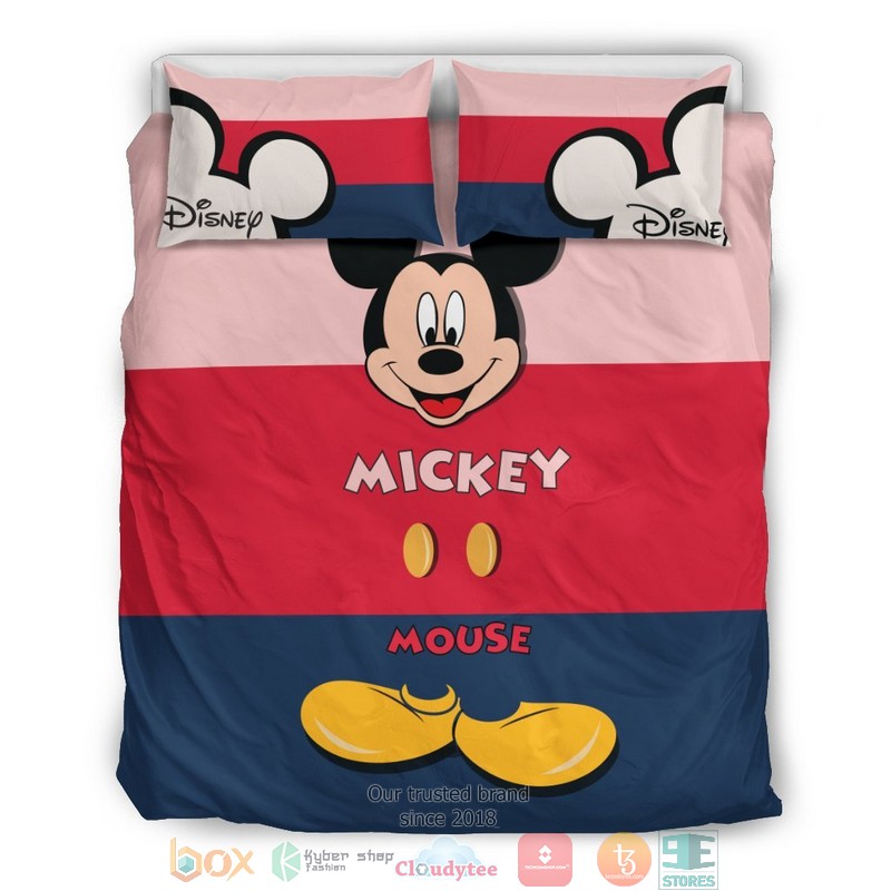 Mickey Mouse funny body Disney Bedding Set
