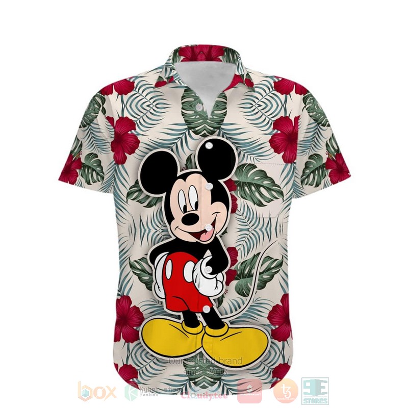 Mickey Tropical Disney Hawaiian Shirt 1