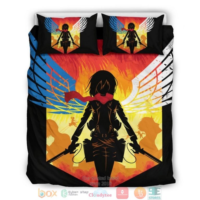 Mikasa Attack On Titan Bedding Set 1 2