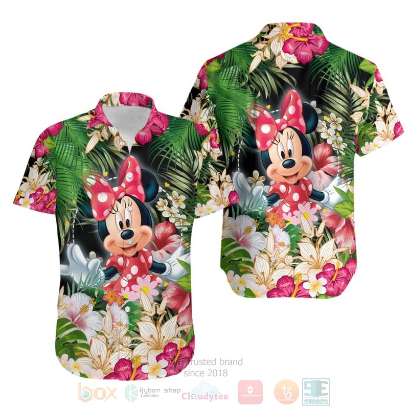 Minnie Mouse Tropical Disney Hawaiian Shirt