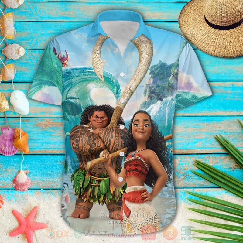 Moana Summer Hawaiian Shirt 1
