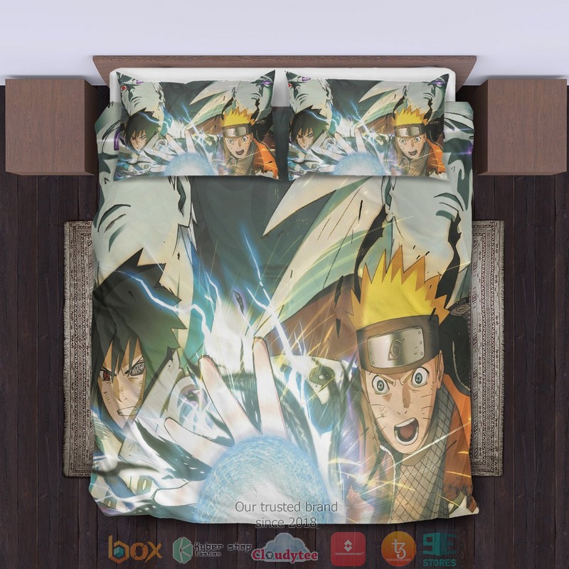 Naruto Vs Sasuke Bedding Set