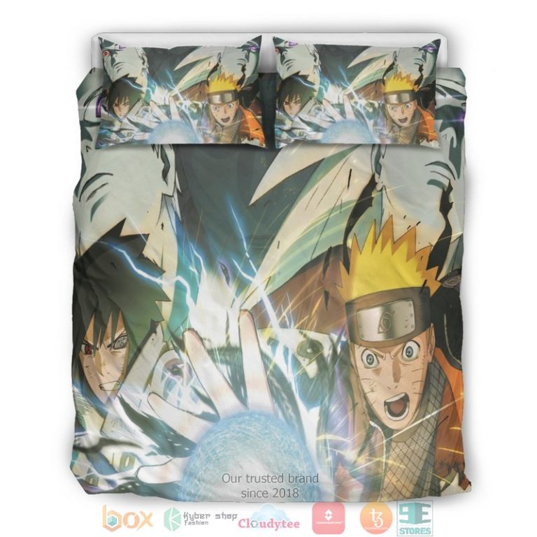 Naruto Vs Sasuke Bedding Set 1 2