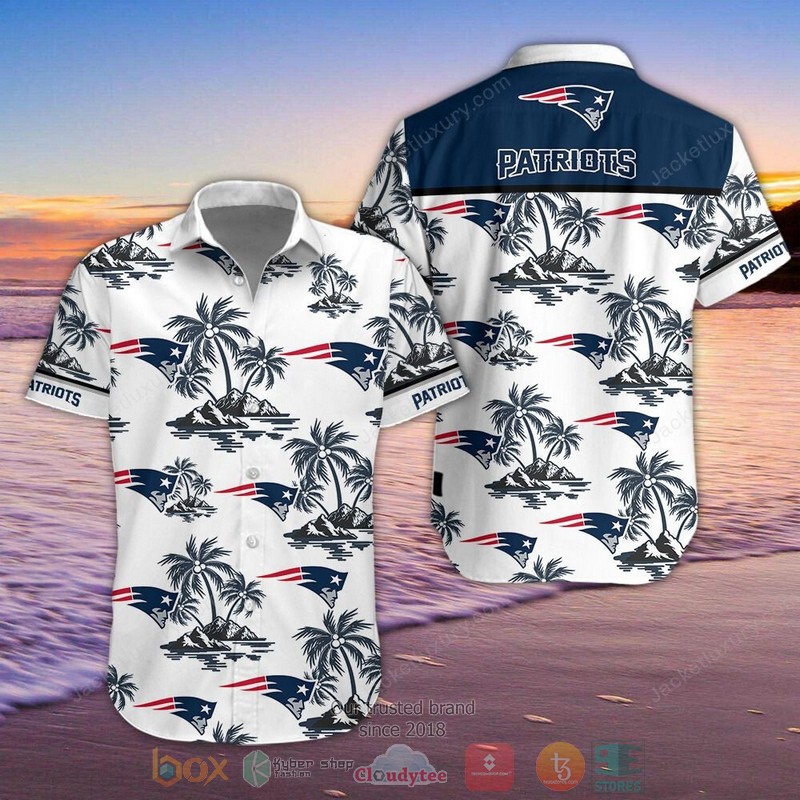 New England Patriots Hawaiian Shirt Shorts
