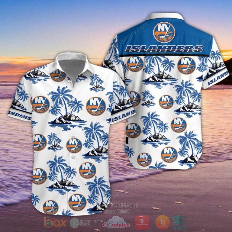 New York Islanders Hawaiian Shirt Shorts