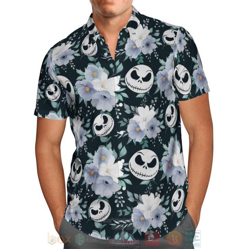 Nightmare Before Christmas Jack Skellington Hawaiian Shirt 1