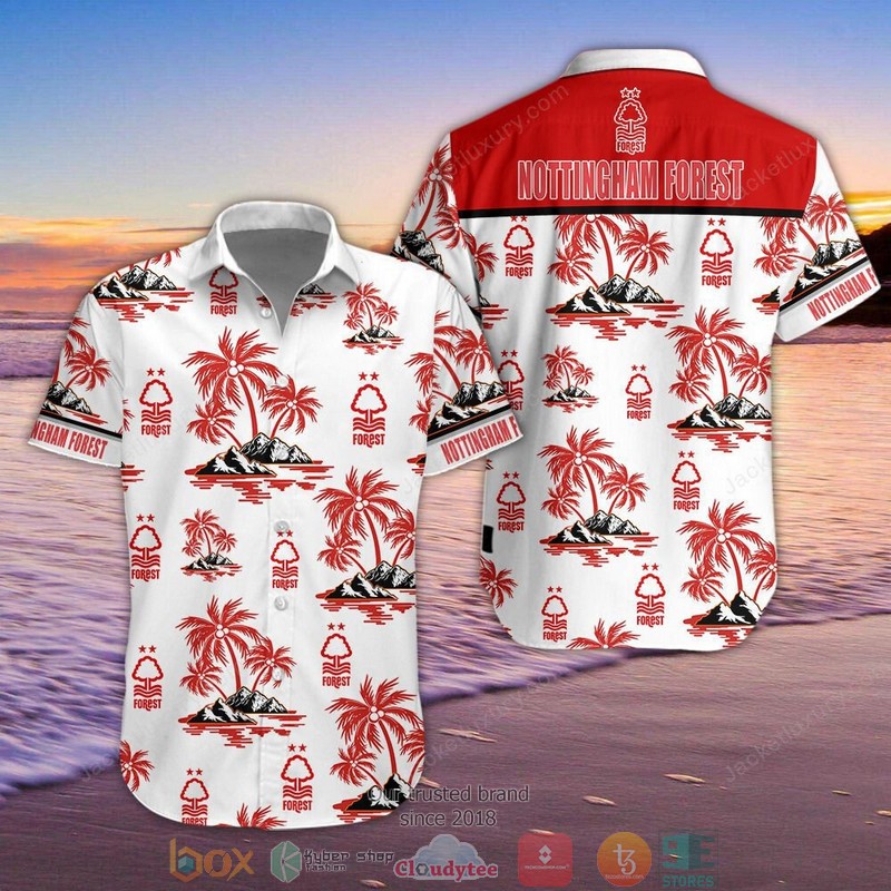 Nottingham Forest F.C Hawaiian shirt short