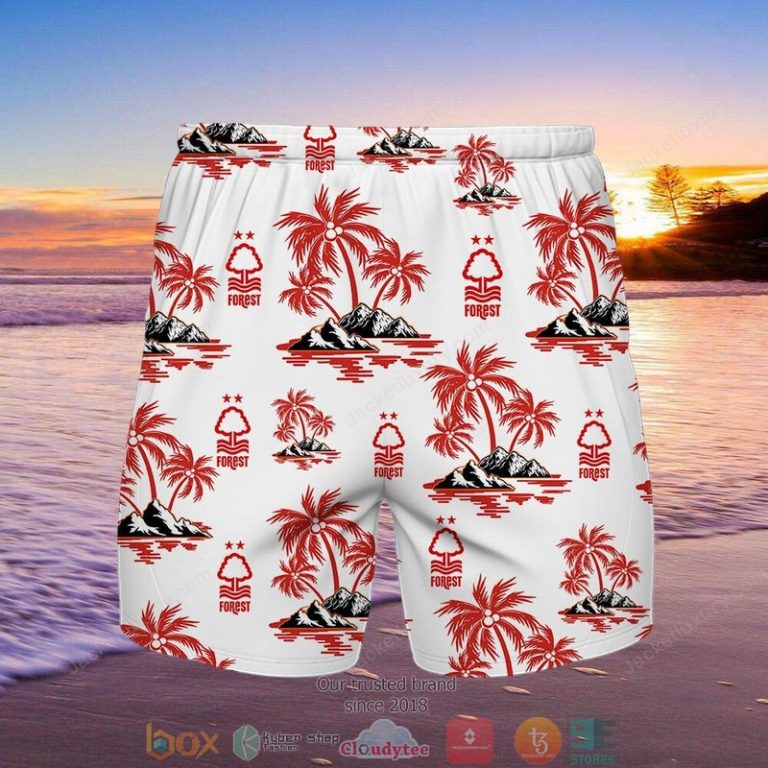 Nottingham Forest F.C Hawaiian shirt short 1