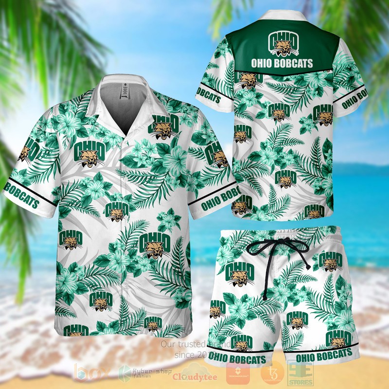 Ohio Bobcats Hawaiian Shirt Shorts