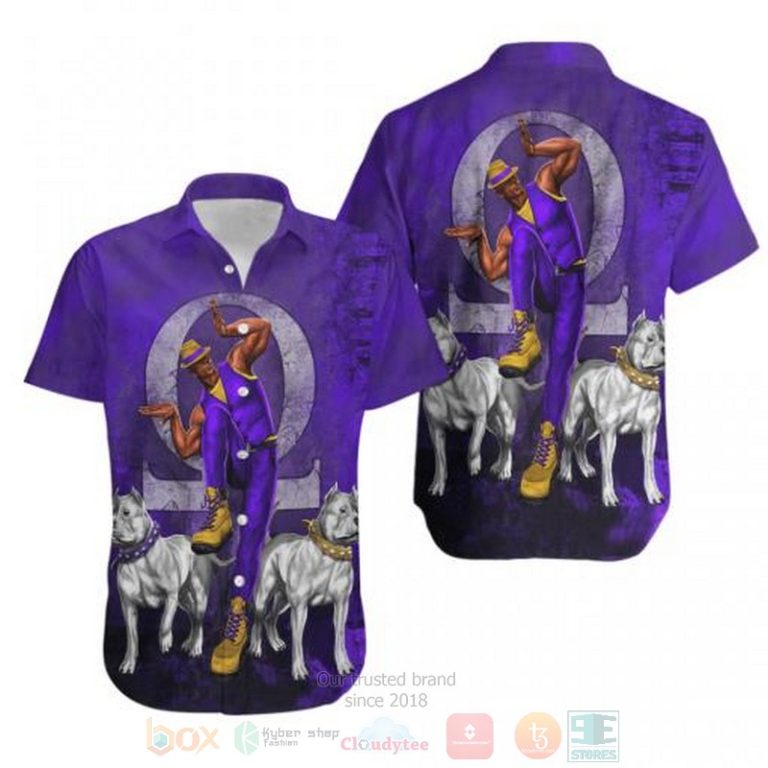 Omega Psi Phi Summer Hawaiian Shirt