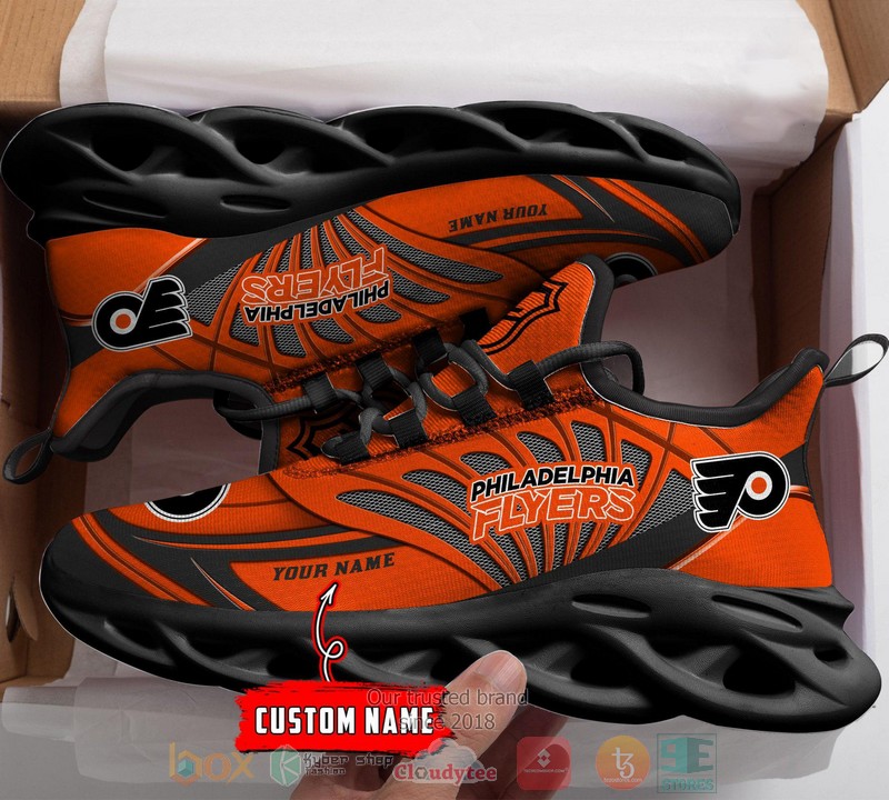 Personalized Philadelphia Flyers custom max soul shoes 1