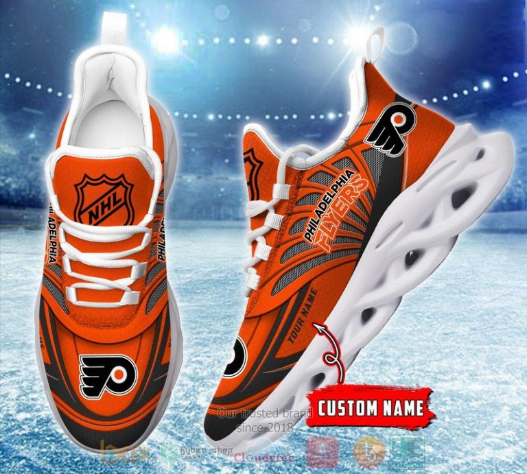 Personalized Philadelphia Flyers custom max soul shoes 1 2