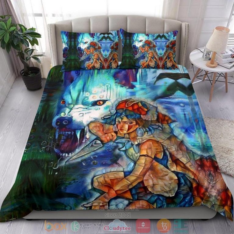 Raging Princess Mononoke Bedding Set