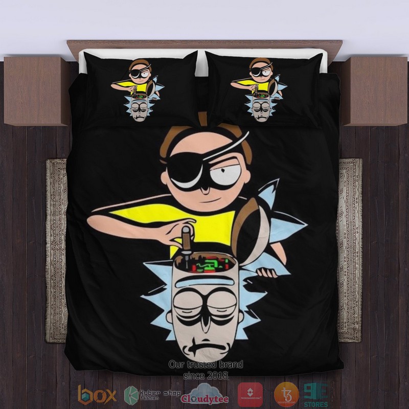 Rick And Morty Horror Bedding Set