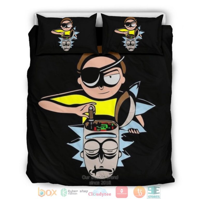 Rick And Morty Horror Bedding Set 1 2