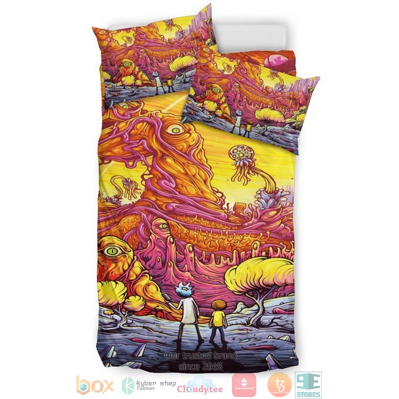 Rick And Morty Universal Octopus Bedding Set 1