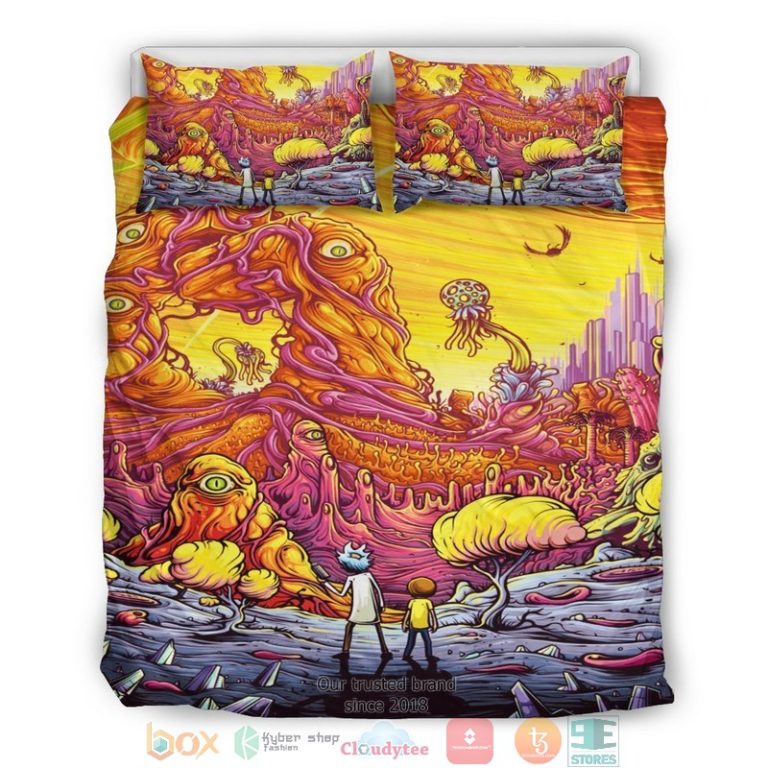 Rick And Morty Universal Octopus Bedding Set 1 2