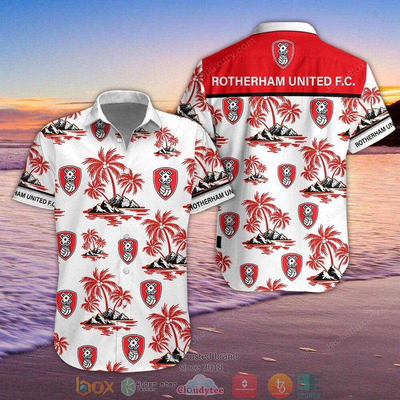 Rotherham United Hawaiian shirt short