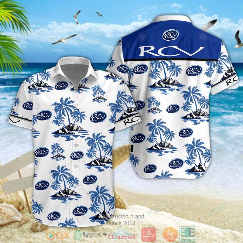 Rugby Club Vannes Hawaiian shirt short