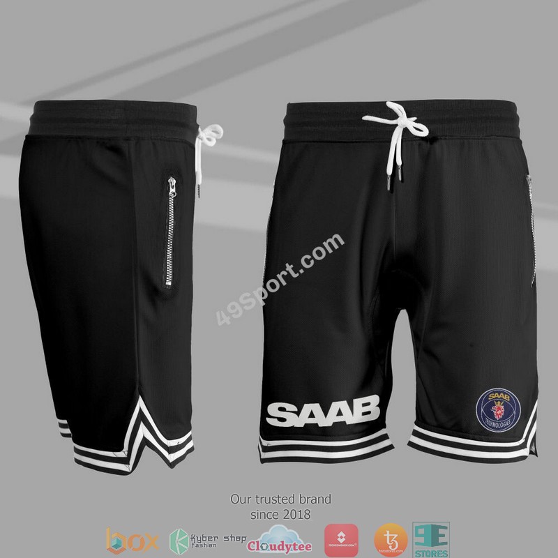 Saab Automobile Basketball Shorts