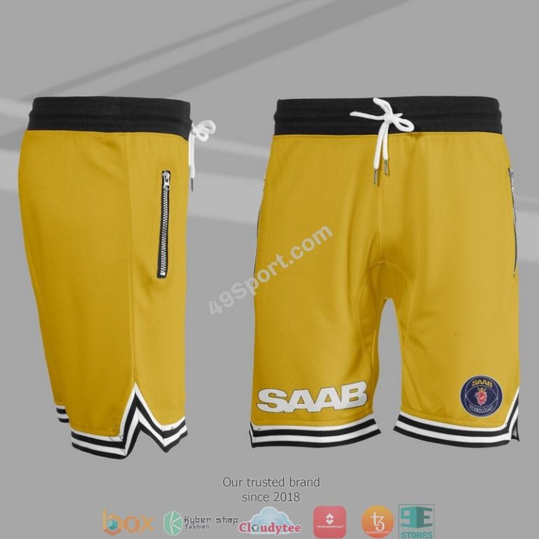 Saab Automobile Basketball Shorts 1 2