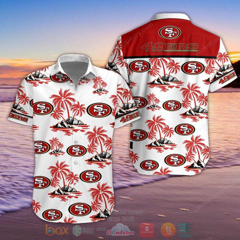 San Francisco 49ers Hawaiian Shirt Shorts