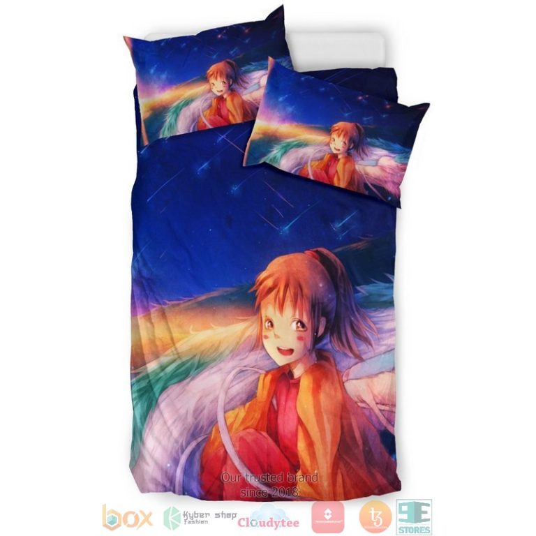 Sen And Chihiro Spirited Away Bedding Set 1