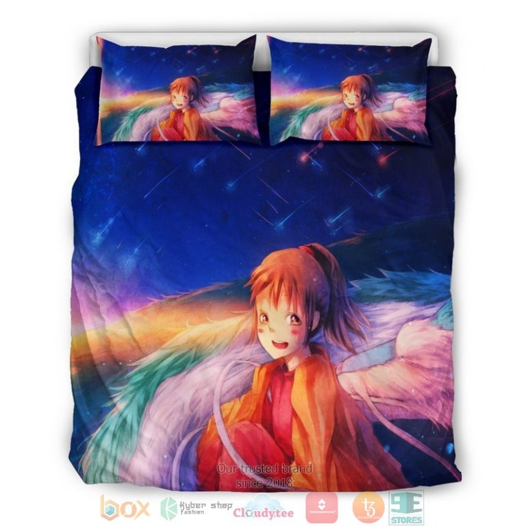 Sen And Chihiro Spirited Away Bedding Set 1 2