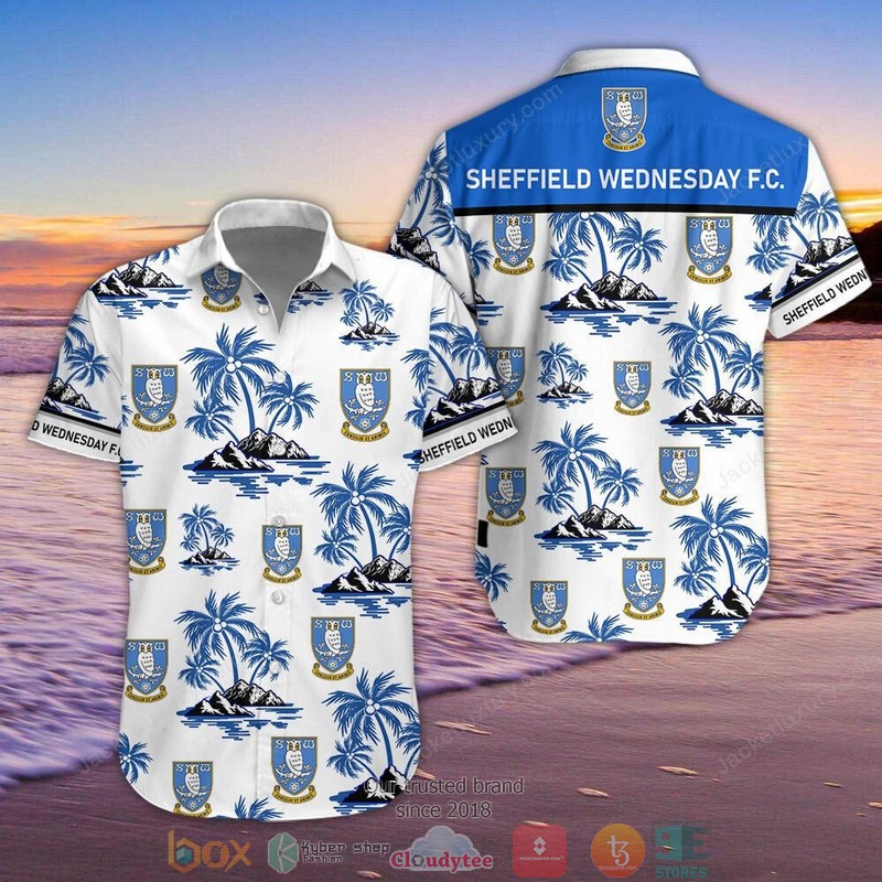 Sheffield Wednesday Hawaiian shirt short