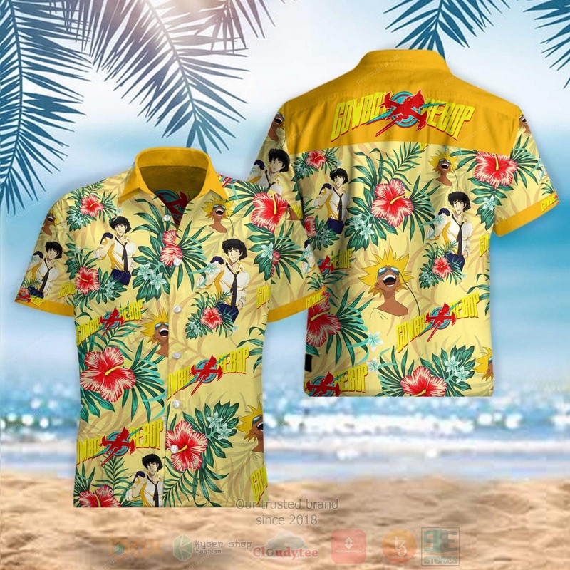 Spike Spiegel Summer Cowboy Bebop Hawaiian Shirt
