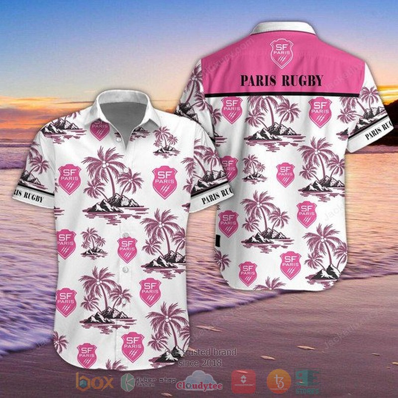 Stade Francais Hawaiian Shirt Shorts
