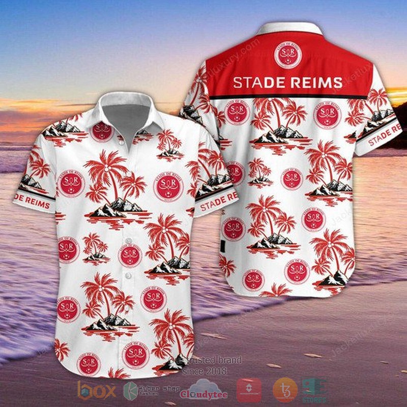 Stade de Reims Hawaiian Shirt Shorts
