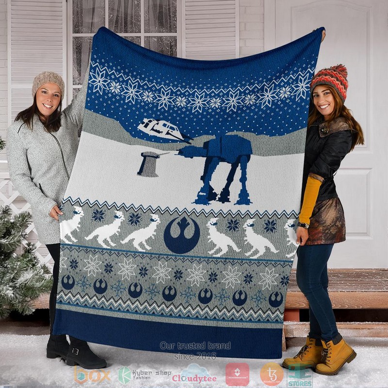 Star Wars Art Christmas Blanket