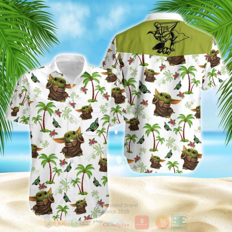 Star Wars Baby Yoda Hawaiian Shirt