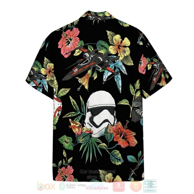 Star Wars Black Hawaiian Shirt 1 2