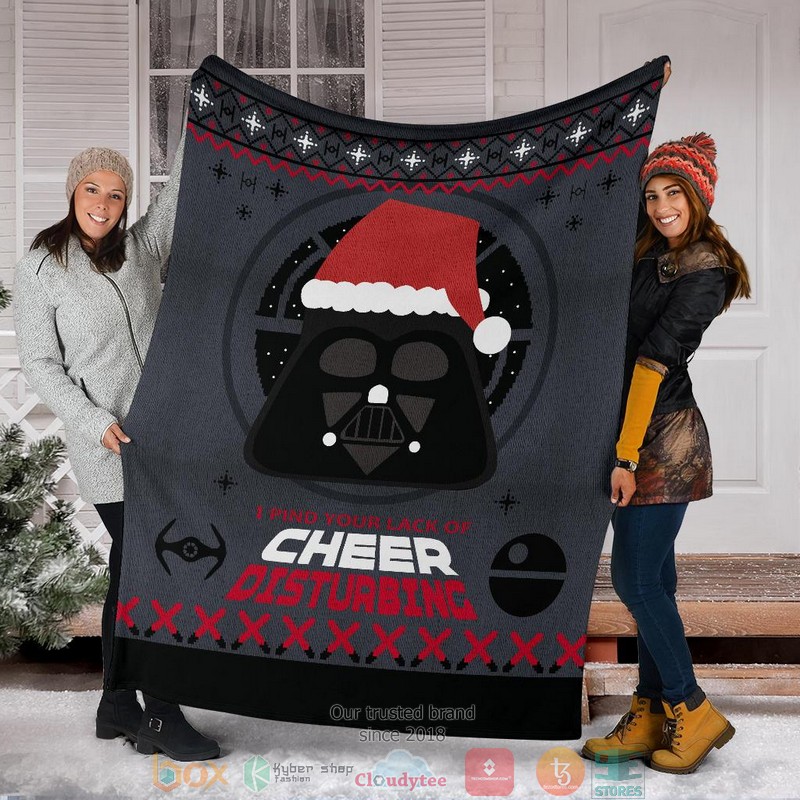 Star Wars I Pind Your Lack Of Ugly Christmas Blanket
