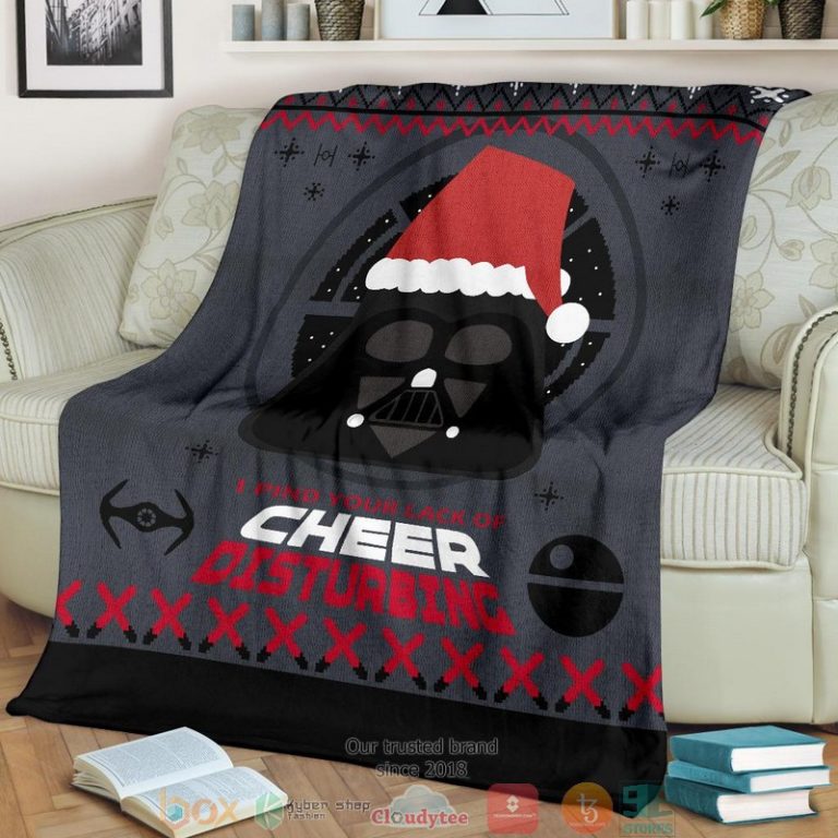 Star Wars I Pind Your Lack Of Ugly Christmas Blanket 1 2