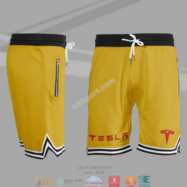 Tesla Basketball Shorts 1 2