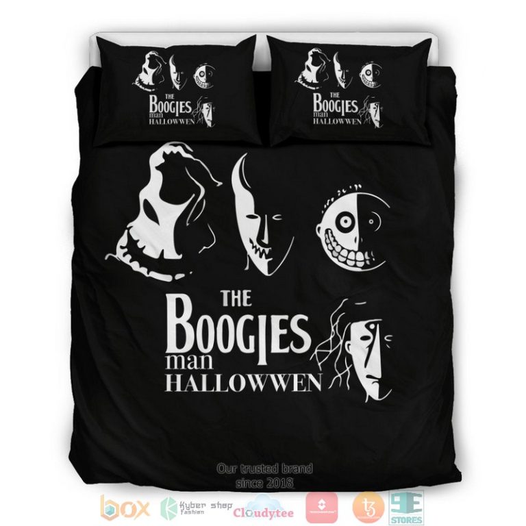 The Boogies Man Halloween Bedding Set