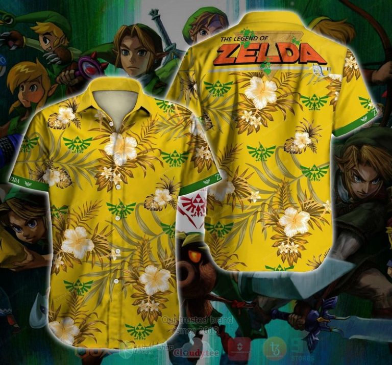 The Legend Of Zelda Tropical Hawaiian Shirt